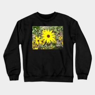 Yellow daisy Crewneck Sweatshirt